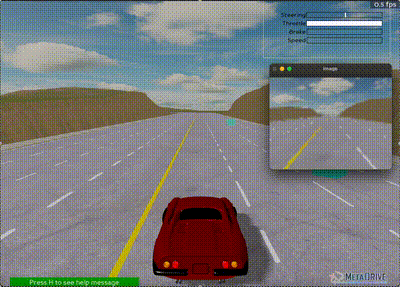 RGB camera input results